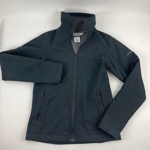 Columbia Jacket Womens XS Black Full Zip